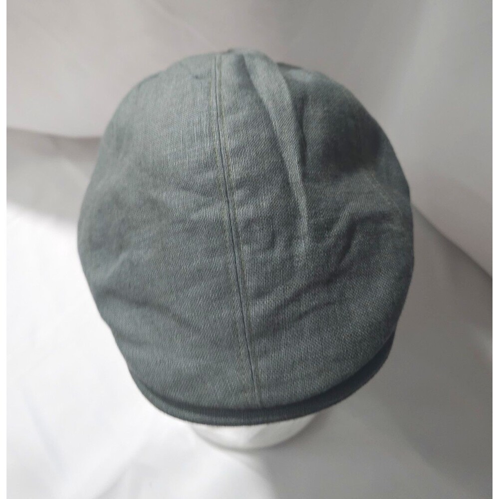 Doogan Donegal Ireland 100% Irish Linen Gray Solid Flat Cap Men’s XL
